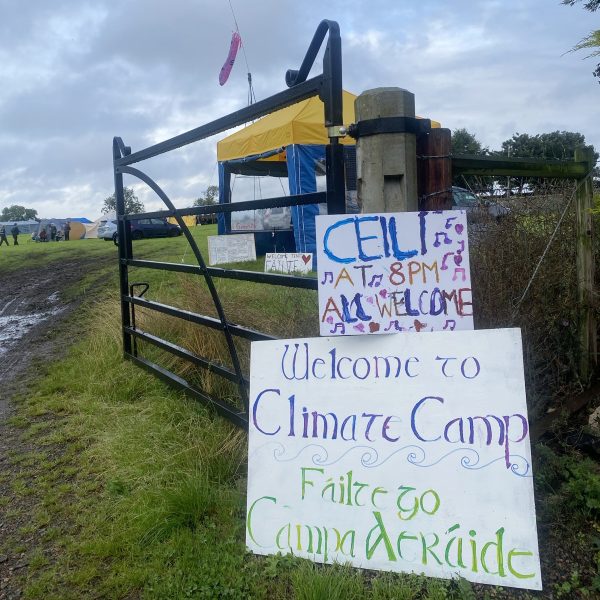 Welcome to Climate Camp gate 2024